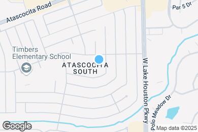 Map image of the property - 18806 Oak Bower Dr