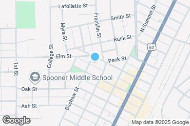 Map image of the property - 417 Elm St