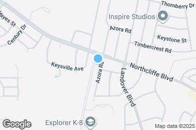 Map image of the property - 4361 Azora Rd