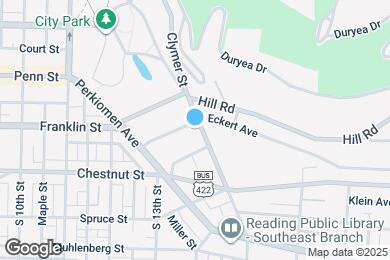 Map image of the property - 132 Clymer St