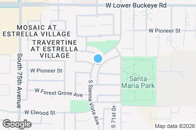 Map image of the property - 7154 W Globe Ave