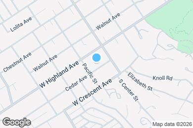 Map image of the property - 732 Cedar Ave