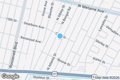 Map image of the property - 508 N Atlanta St