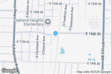 Map image of the property - 520 E 16th St