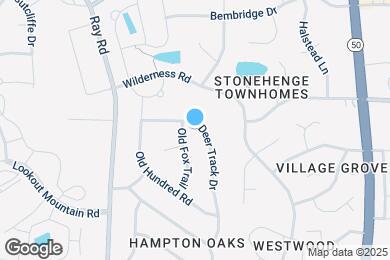 Map image of the property - 7445 Deer Track Dr