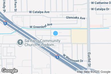 Map image of the property - 1827 W Glencrest Ave