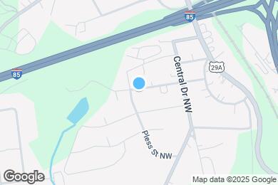 Map image of the property - 215 Parkwood Dr NW