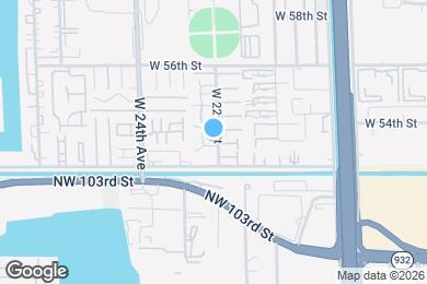 Map image of the property - 2261 W 53rd St