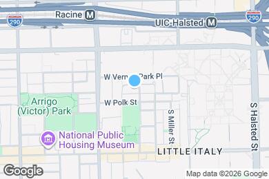 Map image of the property - 718 S Aberdeen St