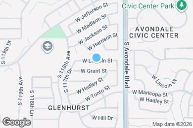 Map image of the property - 11621 W Lincoln St