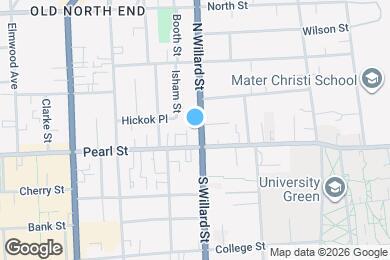 Map image of the property - 17 N Willard St