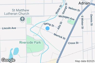 Map image of the property - 428 Merrick St