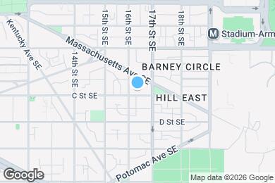 Map image of the property - 1620 C Street Apartments