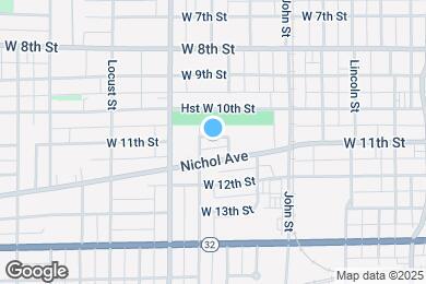 Map image of the property - 815 W 11th St