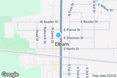 Map image of the property - 138 N Main Street Apt B