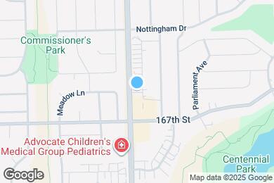 Map image of the property - 16628 Crescent Ave