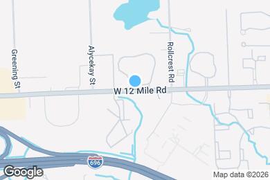 Map image of the property - 30060 W 12 Mile Rd