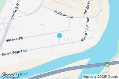 Map image of the property - 921 4th St SW