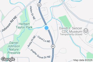 Map image of the property - 1620 Briarcliff Rd NE