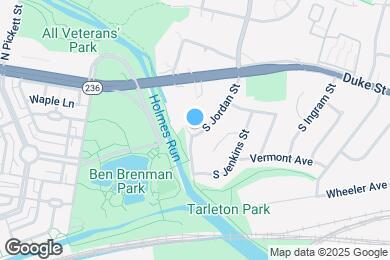 Map image of the property - 127 S Jordan St