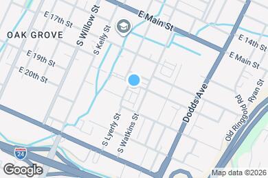 Map image of the property - 2328 E 18th St