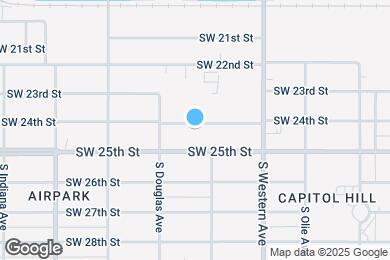 Map image of the property - 1012 SW 24th St