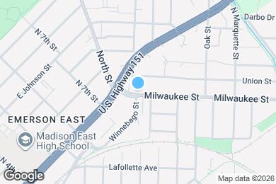 Map image of the property - 2636 Milwaukee St