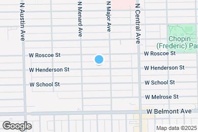 Map image of the property - 5724 W Henderson St