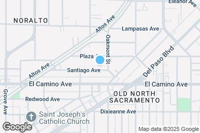 Map image of the property - 671 Santiago Ave
