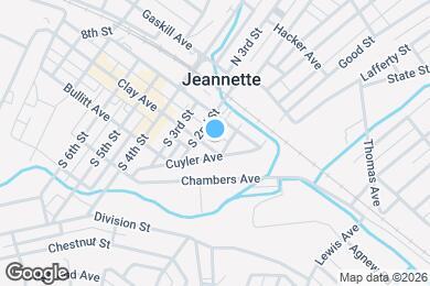 Map image of the property - 105 Clay Ave