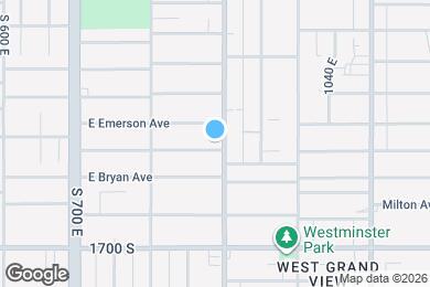 Map image of the property - 881 E Kensington Ave