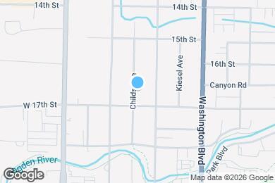Map image of the property - 1658 Childs Ave