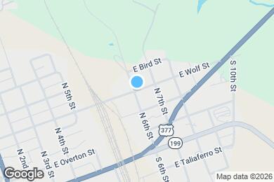 Map image of the property - 603 E Wolf St