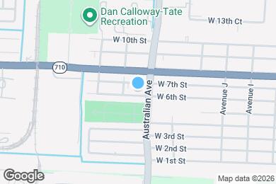 Map image of the property - 1228 W 6th St