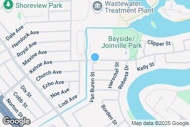 Map image of the property - 2000 Kehoe Ave