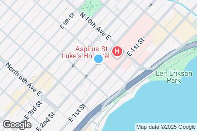 Map image of the property - 826 E 2nd St