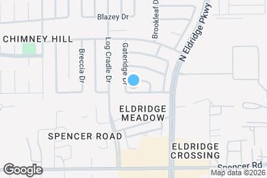 Map image of the property - 13322 Gendley Dr