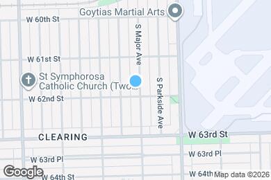 Map image of the property - 6148 S Major Ave