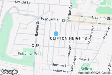 Map image of the property - 2328 Stratford Ave