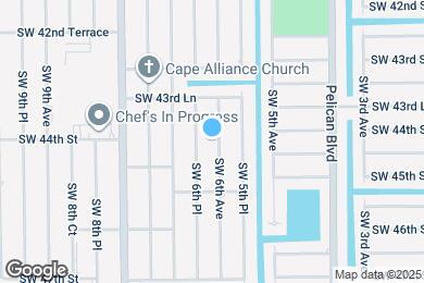 Map image of the property - 4400 SW 6th Ave