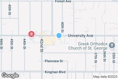 Map image of the property - 4010 University Ave
