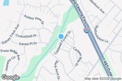 Map image of the property - 10217 Caldwell Forest Dr