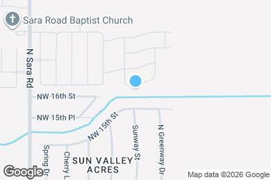 Map image of the property - 10332 NW 17th St