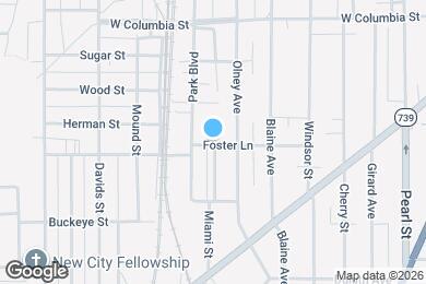Map image of the property - 476 Foster Ln
