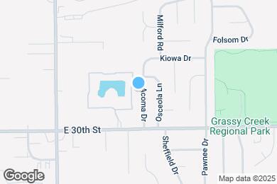 Map image of the property - 3050 Acoma Dr
