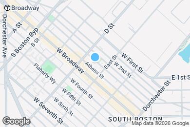 Map image of the property - 225 W 3rd St