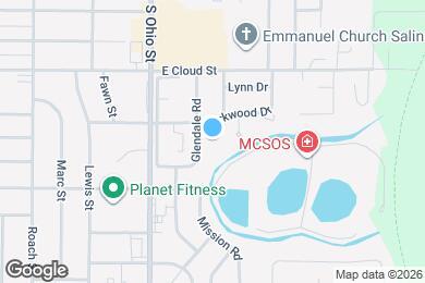 Map image of the property - 1911 Glendale Rd