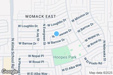 Map image of the property - 677 W Shawnee Dr