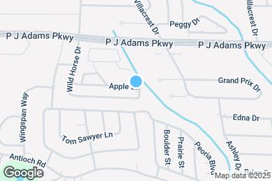 Map image of the property - 352 Apple Dr