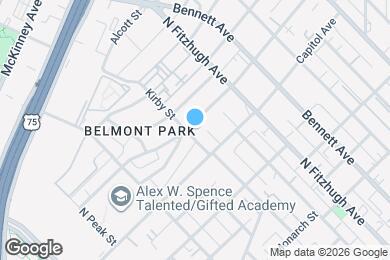 Map image of the property - Stylish M Streets townhouse with modern interior & fenced yard